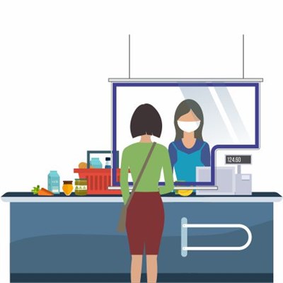 Подвесной защитный экран - фото 4768